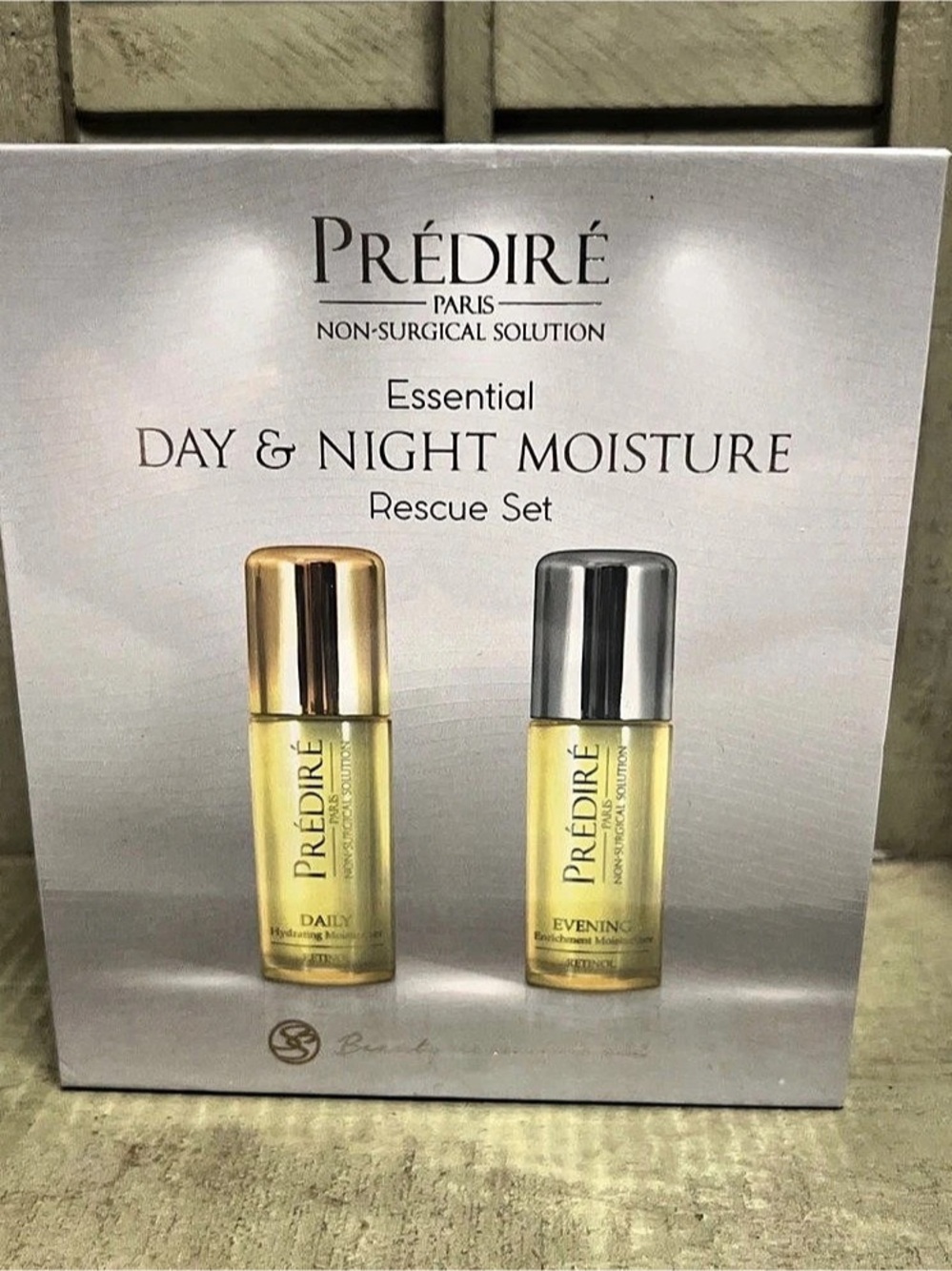 Prédiré Paris Essential Day & Night Moisture Rescue Set Moisturizer Set NWT